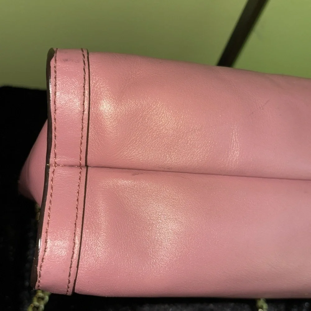Michael Kors Whitney Rose Leather Shoulder Bag - Picture 8 of 15